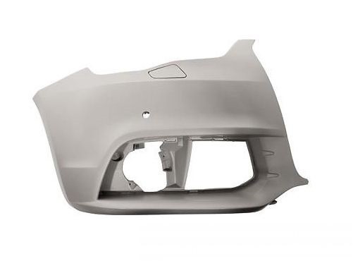 Parte laterala bara , colt lateral flaps fata dreapta Audi A1 (8x), 04.2010-01.2015, cu gaura pentru senzori de parcare si spalator, primer, 8X080706