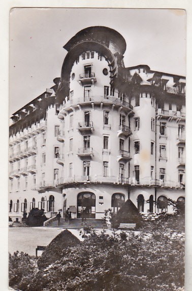 bnk cp Govora - Sanatoriul balnear - Pavilionul central - uzata