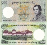 BHUTAN 100 ngultrum 2015 UNC!!!