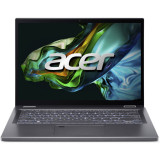Laptop Acer Aspire 5 Spin A5SP14-51MTN cu procesor Intel&reg; Core&trade; i5-1335U pana la 4.6 GHz, 14, WUXGA, IPS, 16GB DDR5, 512GB SSD, Intel&reg; Iris&reg; Xe Graphi