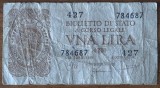 1 lira 1944, Italia