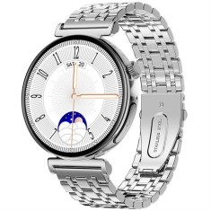 SMARTECH SmartWatch cu Apel Bluetooth, Glucometru, Analiza Impedantei Bioelectrice, EKG, HRV, Ciclu Menstrual, Nivel Radiatii, Temperatura Corporala,