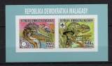 MADAGASCAR 1993 FAUNA ROTARY LIONS NEDANTELAT SUPRATIPAR GOLD