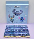 Creioane Colorate 24 Bucăți Stitch &icirc;n Cutie