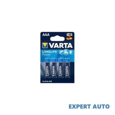 Set 4 baterii varta longlife power aaa r3 1,5v alcalina cod: 4903 Alta marca Alt model #7