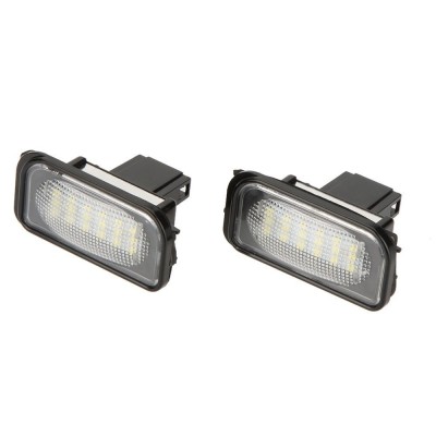 Set lampi LED numar dedicate MERCEDES BENZ W203 sedan, R230, W209 foto