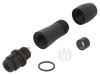 Conector circular mamă 4 pini aurit 2.5A