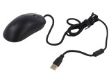 Mouse optic USB cu 7 butoane - negru/roșu