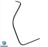Ornament carena fata stanga original Vespa GTS 125 (19-22) - GTS 300 HPE (19-23)(19-23) 4T LC 125-300cc - culoare: negru