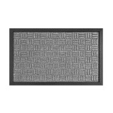 Covoras Intrare Loop Grey, 40x60 cm, Cauciucat