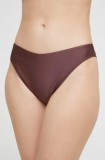 Abercrombie &amp; Fitch chiloti de baie culoarea maro