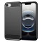 Husa pentru iPhone 16e - Techsuit Carbon Silicone - Black