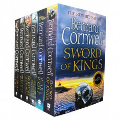 The Last Kingdom Series 12 Books Collection Set By Bernard Cornwell Sword Of Kings, War Of The Wolf,Bernard Cornwell - Editura HarperCollins