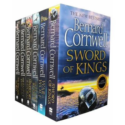 The Last Kingdom Series 12 Books Collection Set By Bernard Cornwell Sword Of Kings, War Of The Wolf,Bernard Cornwell - Editura HarperCollins foto