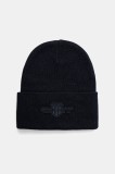 Gant căciulă din amestec de l&acirc;nă culoarea bleumarin, 9910050