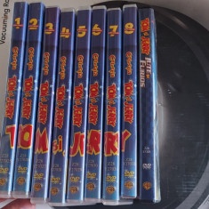 TOM SI JERRY LOT 8 DVD-URI + 1 DVD IUTE SI FURIOS