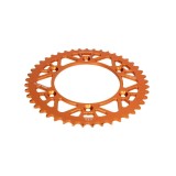 Pinion spate KTM ,Husaberg ,Husqvarna 45 dinti JT aluminiu portocaliu