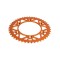 Pinion spate KTM ,Husaberg ,Husqvarna 45 dinti JT aluminiu portocaliu