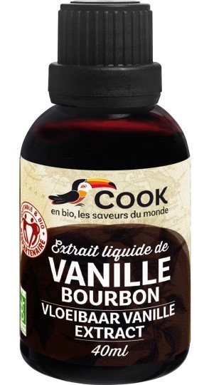 Extract de vanilie bourbon bio 40ml Cook