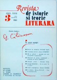 Revista de istorie si teorie literara. Iulie - septembrie 1983