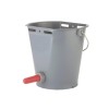 Galeata Alaptare Vitei Kerbl 8L, Plastic Rezistent, Scala Masurare, Tetina+Supapa, Montaj Facil, Hranire Vitei, Petshop
