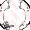 Set saboti frana PEUGEOT 106 I (1A, 1C) (1991 - 1996) TRW GS8322