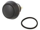 Comutator anti-vandalism BULGIN MMP0120/ABKP, IP65, SPST-NO, 2A 36VDC, montare pe panou 12mm