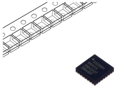 Emițător-Receptor 10/100Base-T QFN24 0-70&amp;deg;C foto