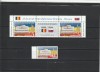 ROMANIA 2018 LP 2176 b LP 2176 a EMISIUNE COMUNA ROMANIA-SLOVACIA TRIPTIC CU VINIETA + SLOVACIA-ROMANIA MNH NESTAMPILATE, Nestampilat