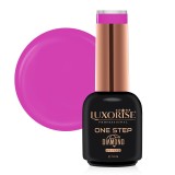 Cumpara ieftin Oja Semipermanenta One Step Diamond Pink Roll 10ml, LUXORISE