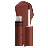 Luciu de Buze, NYX Professional Makeup, Butter Gloss, 51 Brownie Drip, 8 ml