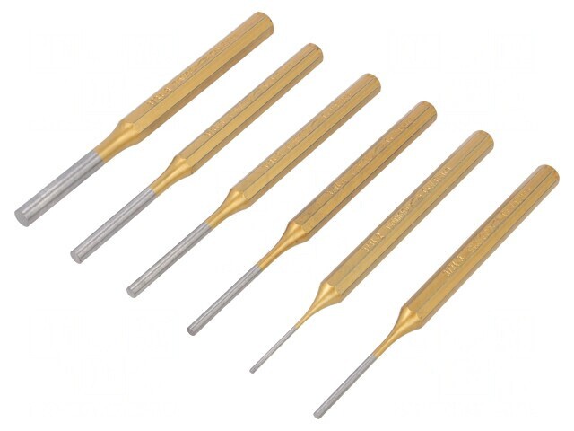 Set Poansoane Călite 2-8mm 3734S/6