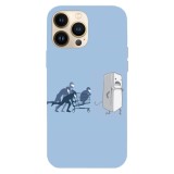Husa compatibila cu Apple iPhone 15 Pro Max model Shopping spree, Silicon, TPU, Viceversa, Transparent, Carcasa