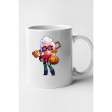 Cana alba personalizata Brawl Star - Belle, INOVATIX&reg;. 330 ml, Oem