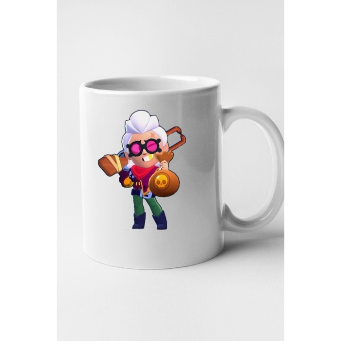 Cana alba personalizata Brawl Star - Belle, INOVATIX&reg;. 330 ml