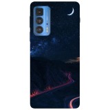 Husa compatibila cu Motorola Edge 20 Lite model Night Valley, Silicon, TPU, Viceversa, Transparent, Carcasa