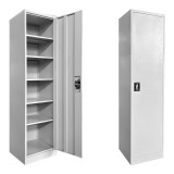 Cumpara ieftin Dulap metalic Koya Gri deschis 50x45x180cm