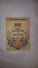 303 modele pentru CROSETAT SI TRICOTAT 179PAGINI= DOINA SILVIA MARIAN foto