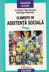 Cristian Bocancea, George Neamtu - Elemente de asistenta sociala
