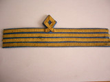 C3 - Grade militare maneca - capitan pilot aviatie - 4 dungi piesa de colectie!