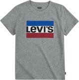Cumpara ieftin Tricou cu maneca scurta pentru baieti Levi s Lvb Sportswear Logo Tee, gri, 10 ani, 140 cm - OUTLET