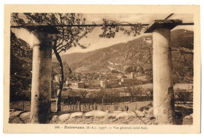 AD 928 C. P. VECHE - ENTREVAUX - VUE GENERALE - FRANTA