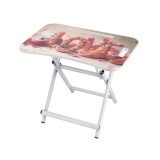 Cumpara ieftin Masa pliabila fier mdf 60 x 40 x 52 cm