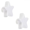 Set M&acirc;nere Ceramice, Model Stele, Culoare Albă, 2 Bucăți, Oem
