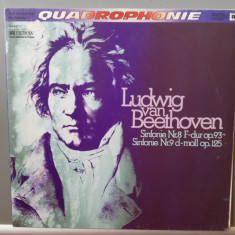 Beethoven – Symphony no 8 & 9 – 2LP Set (1974/EMI/RFG) - VINIL/ca Nou (NM+)