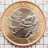 Cumpara ieftin 1299 Brazilia 1 Real 2015 Olympic Games Rio 2016 - Rugby km 707 aunc - UNC, America Centrala si de Sud