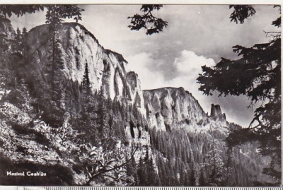 bnk cp Masivul Ceahlau - Vedere - uzata foto