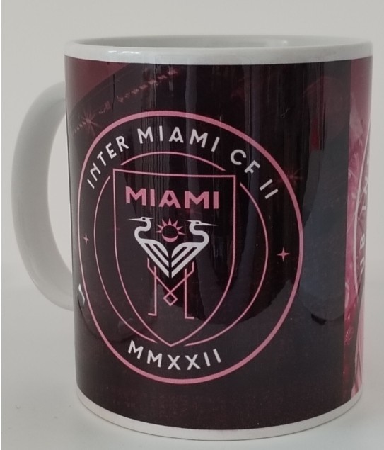 Cana alba personalizata &quot;INTER MIAMI-MESSI&quot;, INOVATIX&reg;. 330ml