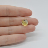 Cabochon citrin 11x11x6mm c212