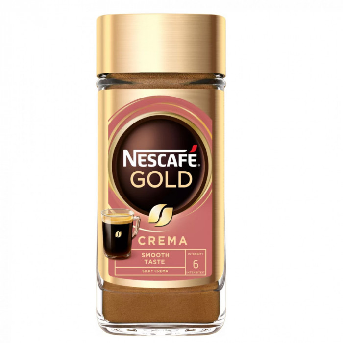 Cafea Nescafe Cafe Crema Instant, 100 Gr./borcan - Solubila
